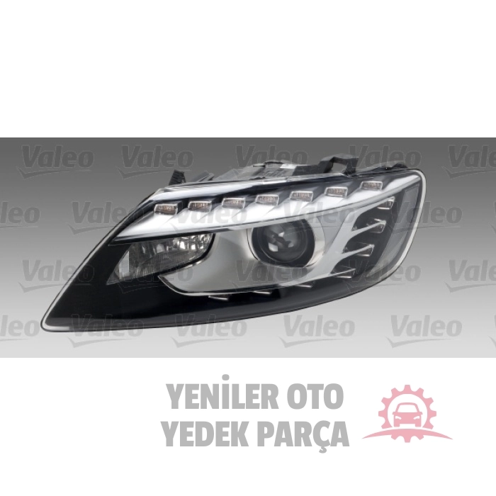 FAR SAG MOTORLU (H7)  (XENON TRI FUNCTION+AFS+DRL+LED+CORNER) AUDI Q7 09>